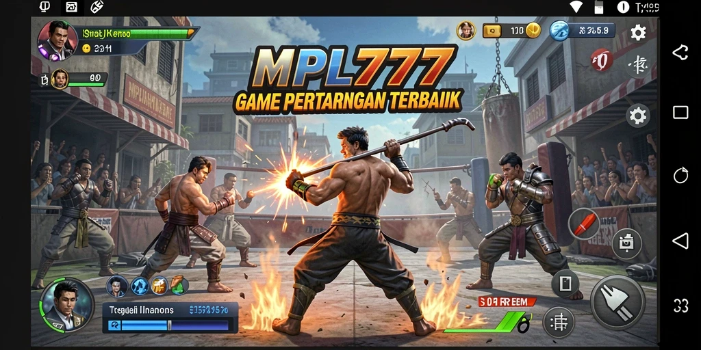 Tampilan gameplay MPL777 dengan aksi pertarungan yang mendebarkan.