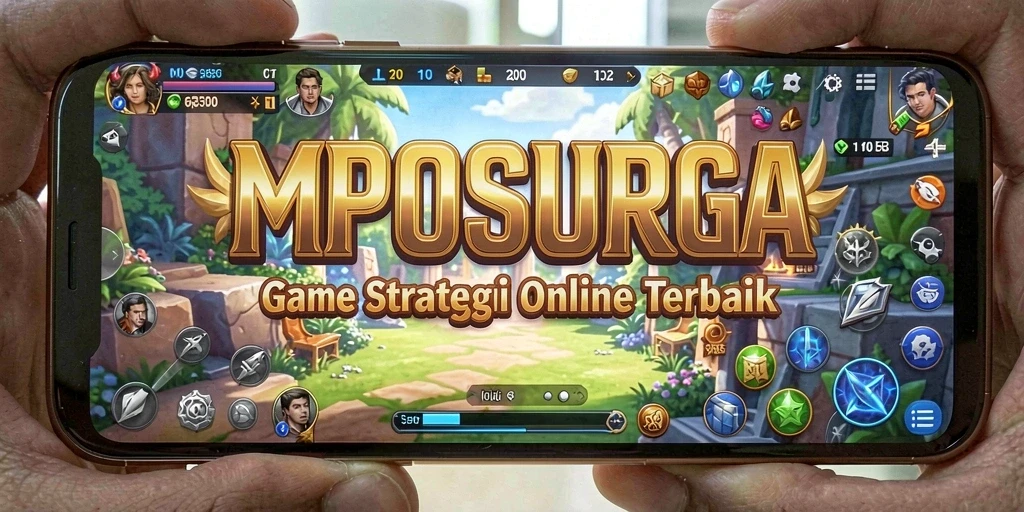 Tampilan menarik dari gameplay MPOSURGA yang penuh strategi.