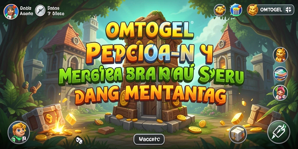 Tampilan screenshot gameplay OMTOGEL yang menegangkan di dunia Tower Defense.