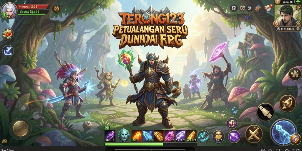 Screenshot gameplay dari TERONG123 menampilkan aksi seru dan petualangan di dunia RPG.