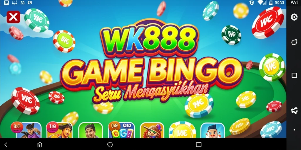 Tampilan gameplay menarik dari WK888 yang penuh keseruan Bingo.